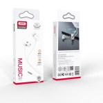XO Метални слушалки XO-EP64 с 3.5mm. жак - Бял