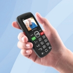 Мобилен телефон IPRO F189+БГ МЕНЮ/2G/32MB+32MB/0.3MP/1.77 инча/800mAh/Фенер/SOS/Dual SIM - Черен