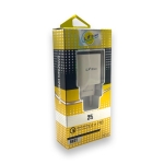 PD25W L✮Star Адаптер TC-11 FAST с 2порта USB-C+QC3.0