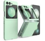 Z15 Silicone case за Samsung Z Flip 7 от 2 части - Зелен