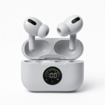 Pro 5s Max Безжични Слушалки – Истински Стерео Звук и LED Дисплей - Бял