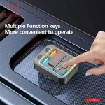 Earldom M108 FM 3.1A. модулатор трансмитер (2 USB изхода + 1USB-C, Bluetooth) BT5.3