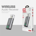 EARLDOM ET-BR12 Bluetooth 5.3 Аудио Ресийвър с AUX, TF и USB – Безжично Свързване и Възпроизвеждане