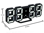 OR 119 CA19 Дигитален светещ LED часовник /Аларма - Бял