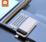 WUW Y131 2A POWER BANK С ВГРАДЕНИ КАБЕЛИ - 20,000 mAh - Бял