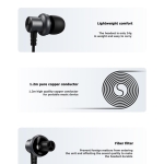 JOYROOM JR-EL115 Слушалки  - Черен