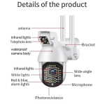 CP11-50-2H ( APP:iCam365 ) Въртяща водоустойчива WiFi камера с 2 обектива