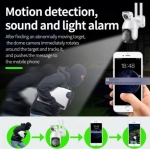 CP11-50-2H ( APP:iCam365 ) Въртяща водоустойчива WiFi камера с 2 обектива