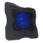 JC-208 Охладителна Подложка за Лаптоп с LED Осветление – Мощен Вентилатор и Ергономичен Дизайн