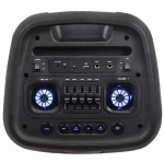 TTD-1001 60W Преносим Bluetooth високоговорител 2x10\' LED подсветка, микрофон и TWS
