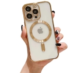 Кейс MG38 Luxury Case with Magsafe iPhone 17 - Златист