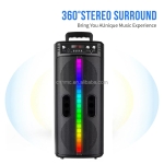 Bluetooth Колона 8\" – TTD-2806 с Микрофон и Дистанционно 20W