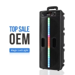 Bluetooth Колона 8\" – TTD-2806 с Микрофон и Дистанционно 20W