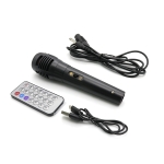 Караоке тонколона 8\' инча CH-8811 с жичен микрофон 20W