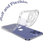 Силиконов Кейс със защита на камерата TP-22 за iPhone 15