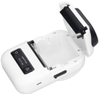 Преносим Bluetooth термичен принтер Lite PT-260 - Бял (Моби приложение)