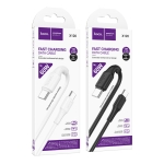 HOCO кабел X120 60W Type-C към Type-C (1M) - Бял