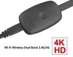 Earldom ET-W3+ – 4K Безжичен HDMI Дисплей Dongle (2.4G/5G Wi-Fi) – Screen Mirroring за Phone / Tablet / Laptop