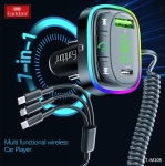 EARLDOM M105 FM 3.1A. модулатор трансмитер (1 USB изход + 1USB-C, Bluetooth)