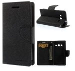 Калъф Тип Тефтер  L-75 iPhone 15 - Черен