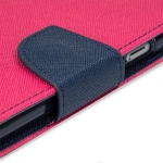 Калъф Тип Тефтер  L-75 iPhone 15 Pro - Тъмно Розов