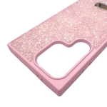 Кейс за телефон с камъни D130 за iPhone 17 Air  (Розов)