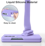 Z15 Silicone case за Samsung Z Fold 7 от 2 части - Лилав