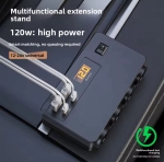 Разклонител за запалка D-30 с 4 гнезда, 2 USB и 2 USB-C 12V/24V PD30W
