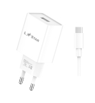 L✮Star LS-15 2в1 15W USB порт+кабел USB към Micro USB