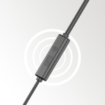 EARLDOM E45 слушалки с 3.5mm жак - Черен