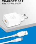 WUW T66 3.5A Зарядно с кабел USB към Micro USB
