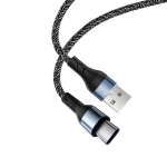 WUW X213 Плетен Кабел за Зареждане 2.4A 1M - USB към Micro