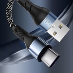 WUW X213 Плетен Кабел за Зареждане 2.4A 1M - USB към Micro