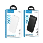 HOCO J153A Външна батерия 20,000mAh 2XUSB 1XUSB-C  - Бял