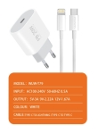 WUW T79 PD20W Зарядно с кабел Type-C към Lightning