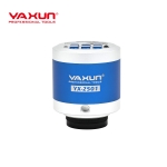 YAXUN YX-AK45+ Монитор/ 4K камера Професионален тринокулярен микроскоп с LED осветление