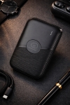 WUW Y142  Powerbank – 5000mAh, Li-ion, 22.5W, Черен