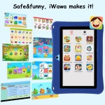 Детски Android таблет JEPK 7” T11 с калъф 3000mAh (Син)