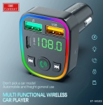 EARLDOM M103 FM 3.1A. модулатор трансмитер (2 USB изхода + 1USB-C, Bluetooth)