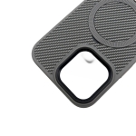 Premium Carbon MagSafe Case TP-100 за iPhone 16 Pro Max - Titanium Сив