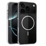 Anti-Slip TPU MagSafe Кейс TP-69 за iPhone 15 Pro - Черен