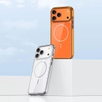 Anti-Slip TPU MagSafe Кейс TP-69 за iPhone 16 - Оранжев