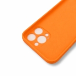 Силиконов гръб TP18 +камера за iPhone 17 - Оранжев