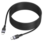 HOCO кабел “X109 Energy” PD 27W  Type-C към Type-C (2M) - Черен