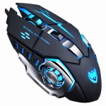 USB Геймърска светеща Гейминг Мишка T9