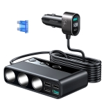 JOYROOM Разклонител за запалка JR-CL06 с 3 гнезда, 5 USB и 1 USB-C 12V/24V PD30W