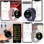 MK53 Смарт часовник 3 Каишки GT4 Bluetooth 47мм - Сив