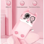 S6 Дигитална Камера 2.0mp За Деца Със Силиконов Калъф - Розов