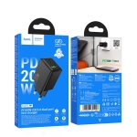 HOCO Адаптер \"N69 PD20W+QC3.0 - Черен