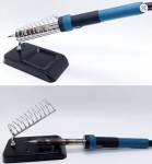 NO 203 Метална стойка за поялник с почистваща гъба – термоустойчива